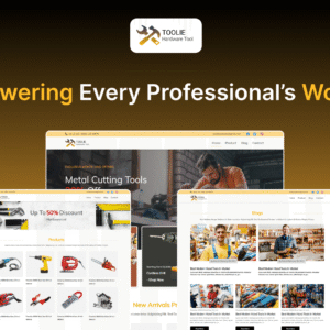 hardware website template for tools store